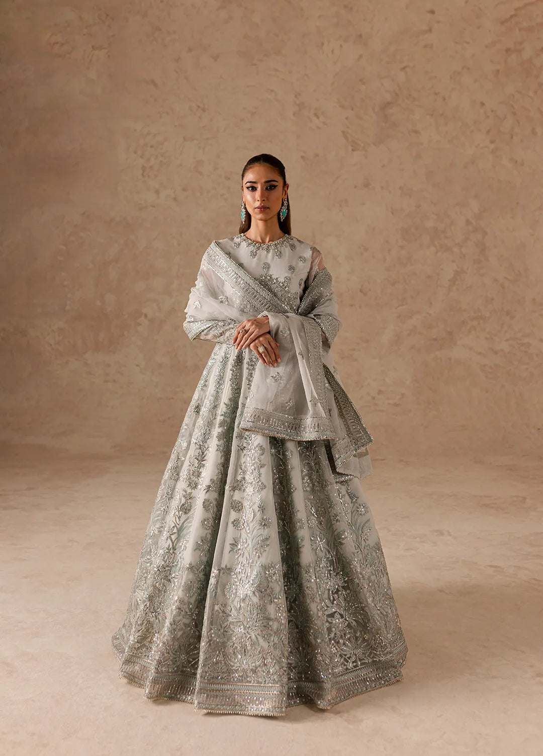 Imran Ramzan Embroidered Organza Suits Unstitched 3 Piece