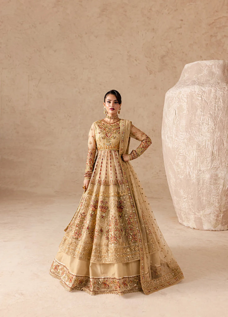 Imran Ramzan Embroidered Zari Net Suits  3 Piece