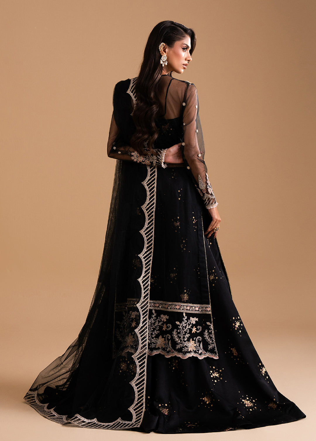 Afsanay by Zariya Luxury Embroidered Stitched Chiffon 3 Piece Suits