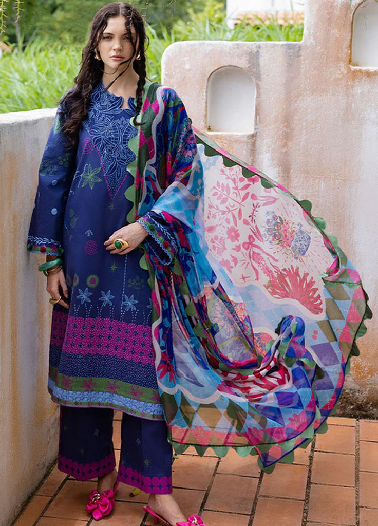 Mirasol by Mushq Embroidered Cambric 3 Piece