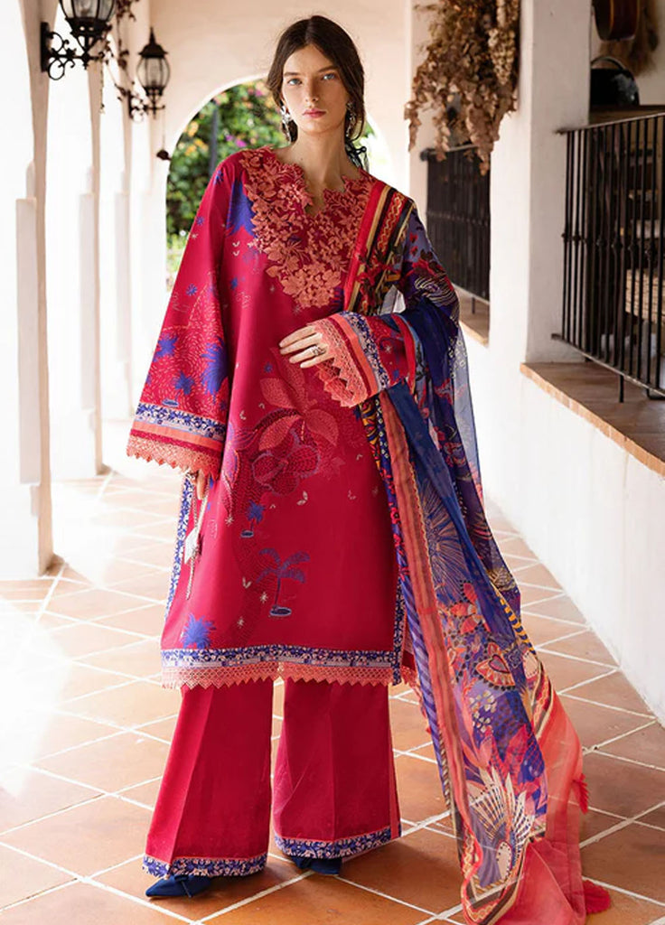 Mirasol by Mushq Embroidered Cambric Suits Stitched 3 Piece
