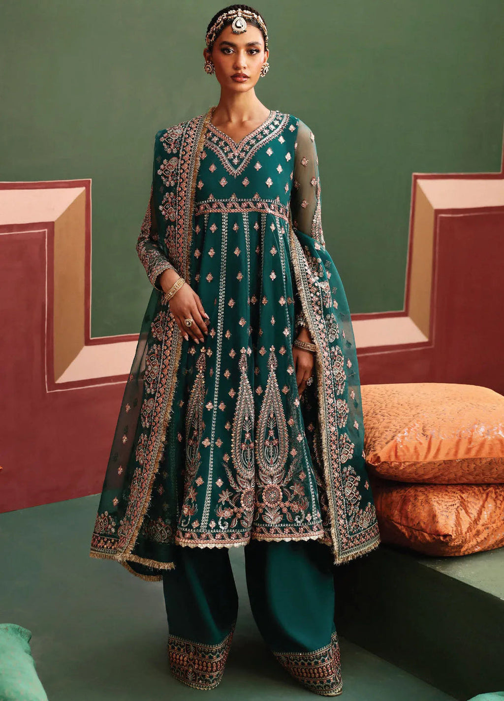 Shehnai By Afrozeh Embroidered Suit  3 Piece
