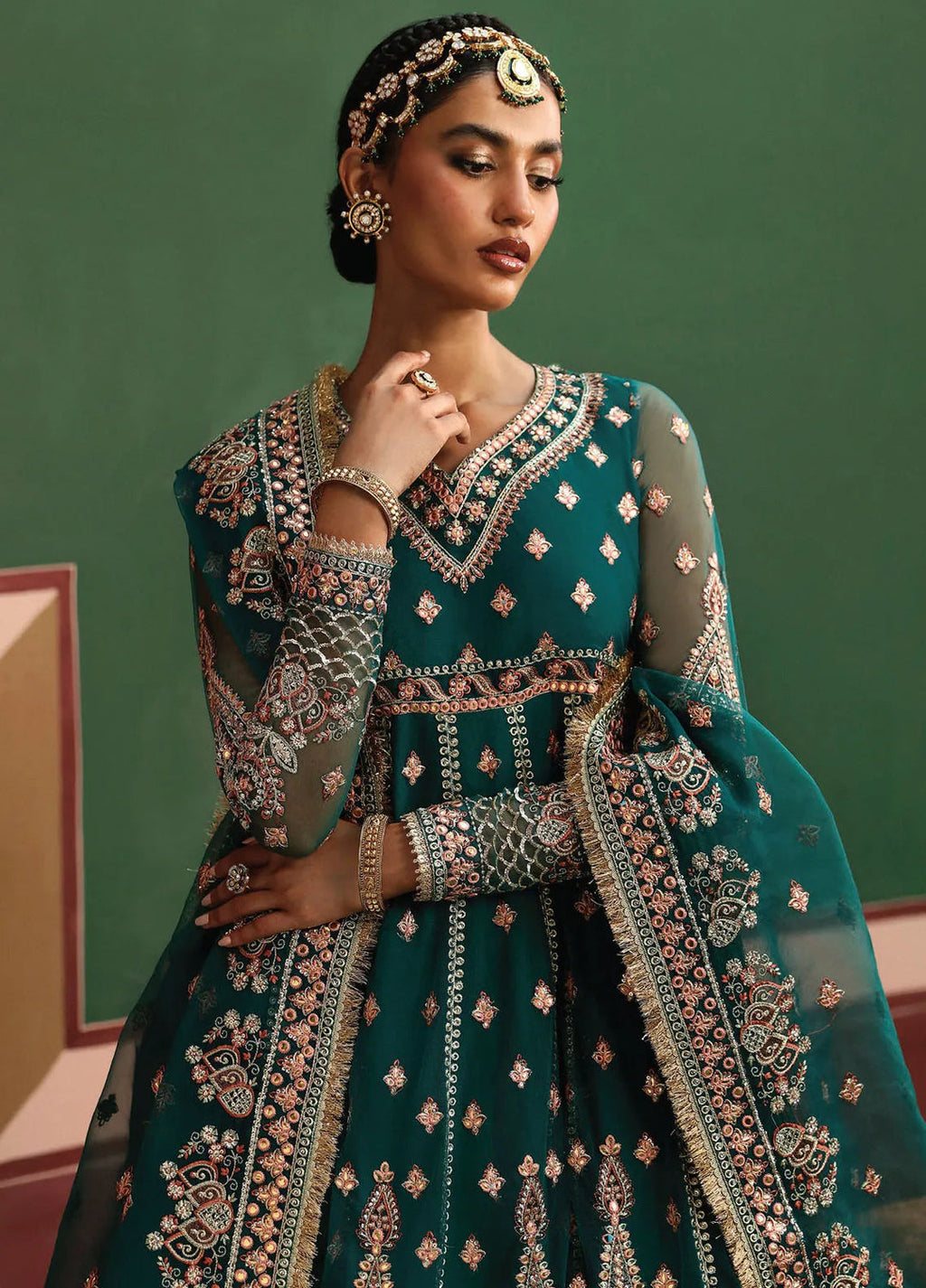 Shehnai By Afrozeh Embroidered Suit  3 Piece