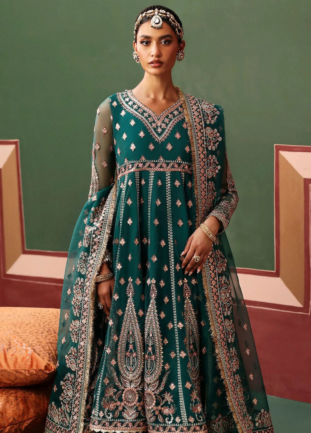 Shehnai By Afrozeh Embroidered Suit  3 Piece