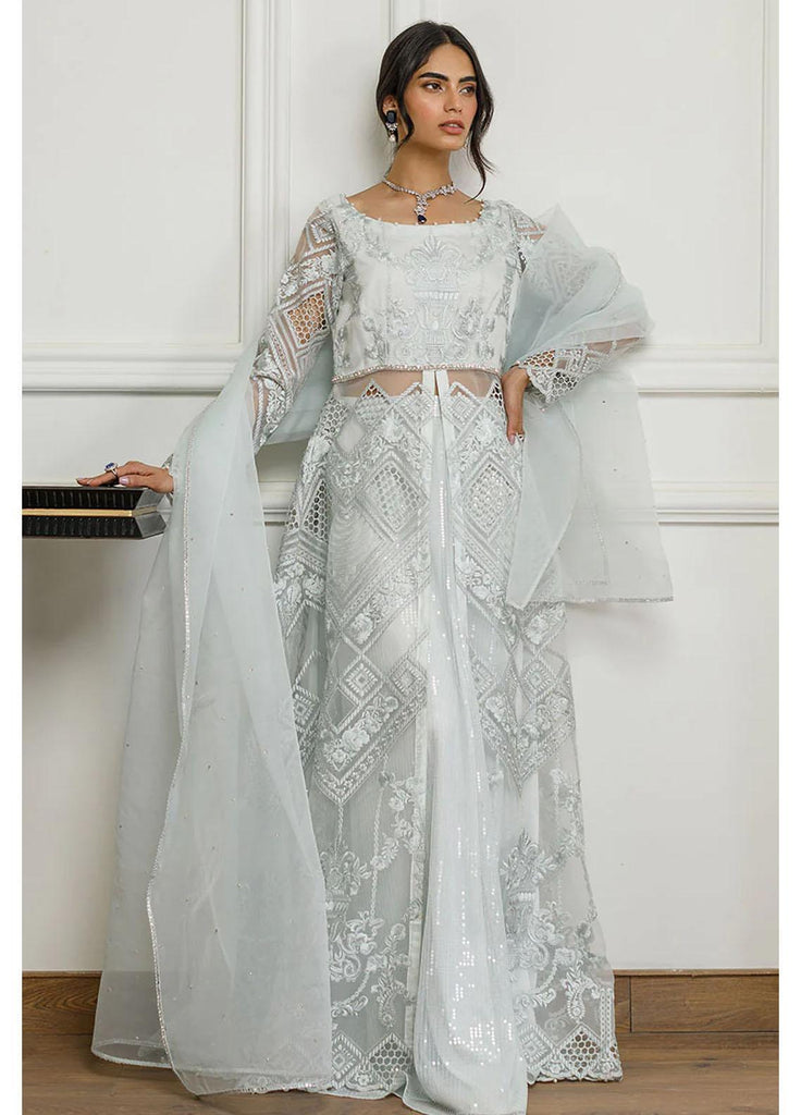 Threads & Motifs Luxury Pret  Organza Lehenga and Blouse 8278