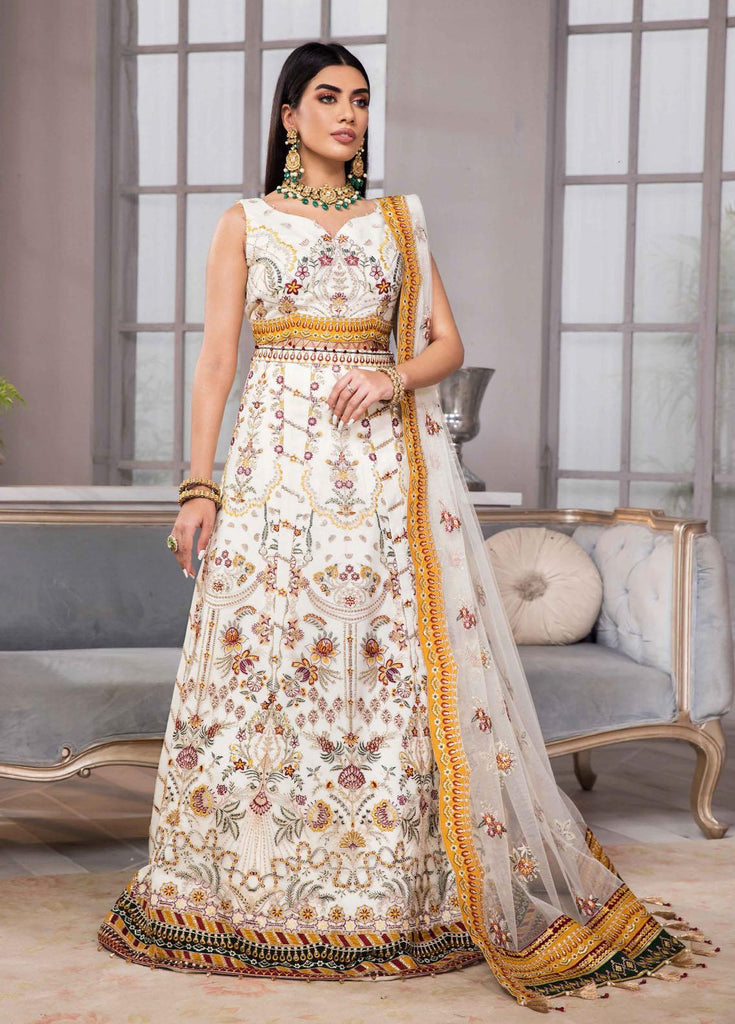 Vasl-e-Meeras By Alizeh Fashion Embroidered Net Suits  3 Piece