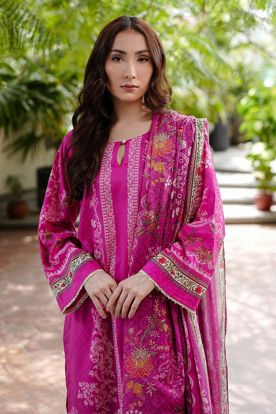 PINK SORBET  Stitched 3 pcs