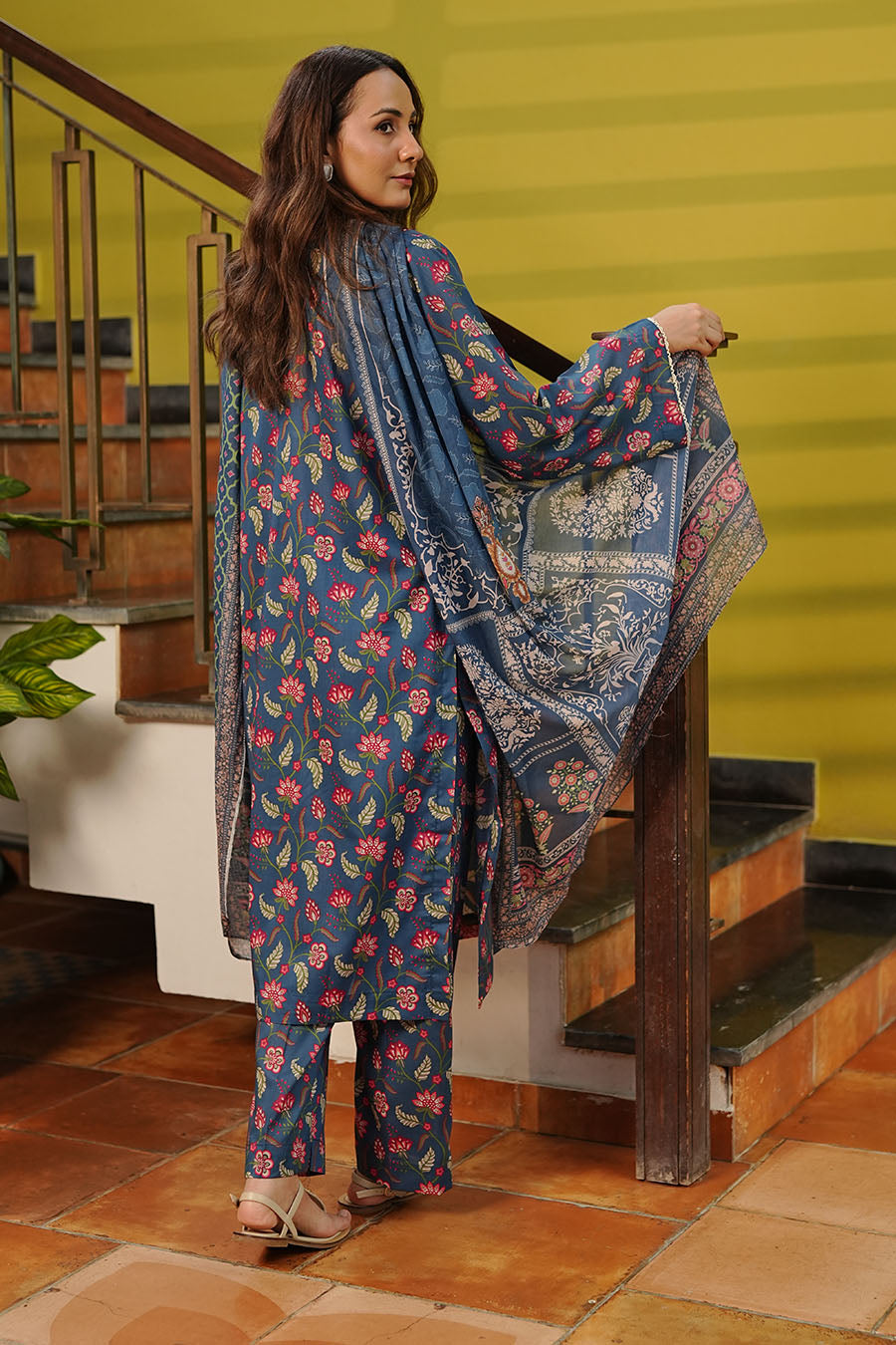 WILDFLOWER INK  Stitched 3 pcs