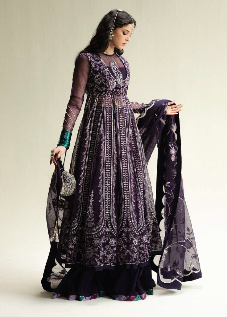 Zara Shahjahan  Embroidered Organza Suits 3 Piece