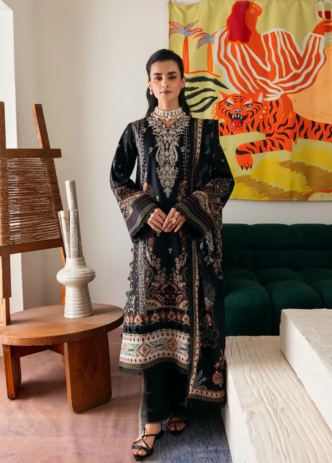 Zync by Florent Embroidered Lawn Suits Unstitched 3 Piece